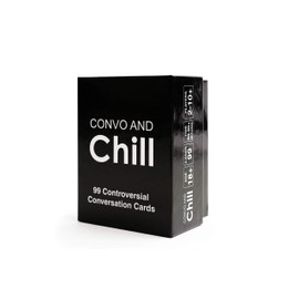 Convo and Chill - 99 Epic Conversation Starters for, Guests or Couples! Fun, Thought-Provoking Discussion Cards for Game Nights, Date Nights, Birthday Parties & More!