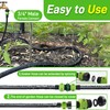 Flat Garden Soaker Hose - 100FT Save 80% Water Drip