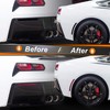 NDRUSH Blackout Side Marker Lights & Reflectors Vinyl Tint Film