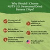 NUTS U.S. - Banana Chips | Dried and Sweetened |