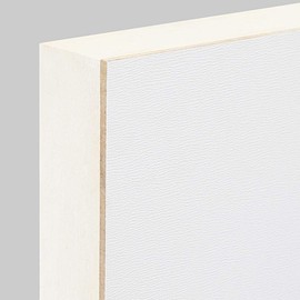 Value Canvas Texture Wood Painting Panel by Ampersand 1-1/2" Cradled Profile 6"x6"