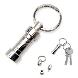 Leddy Living Key Ring Pocket Screwdriver Easy Grip Double End Cut Cross for Sunglasses Watch Jewelry Computer Repair - Mini Multifunction