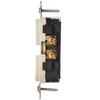 Leviton Straight Blade Single Receptacle, 250 Vac, 20 A, 2