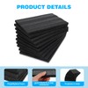 15 Pcs Foam Inserts for Cases Polyethylene Packing Sheet 12"×7.8"×0.47"