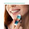 HEYSKAY Lip Balm Holder Sleeves Keychain Chapstick Elastic Sleeves(Black/Color strip/Geometrical