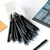 deegtran Pens Bulk, 50 Pack Smooth Black Ink Ballpoint Pens,