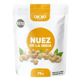 Nuez India Tostada Sin Sal Snack Keto 75 Gr                                                                                                           