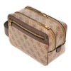 Guess LOSANNA BEAUTY CASE DOUBLE COM, Bbo - Beige Brown,