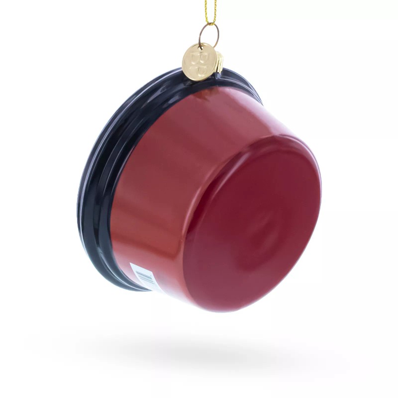 BESTPYSANKY Hummus Blown Glass Christmas Ornament