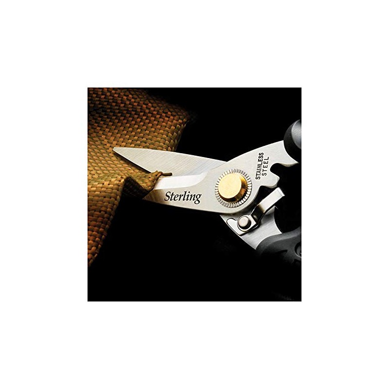 Sterling 29-701 Black Panther Industrial Snips, 185 mm Size