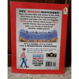 VTG NEW MINT 1994 Where's Waldo? Dazzling Deep-Sea Divers Sticker Book Handford