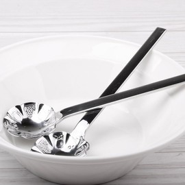 Bloom at Home Simple Glossy Fruit Salad Spoon 5P / 블룸엣홈 심플 광택 화채스푼 5P
