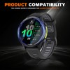 8 Packs Compatible for Garmin Forerunner 970 Screen Protector,Advanced Soft