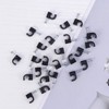 Hemobllo Cable Clips - 100 Pcs 5mm Cable Wire Clips