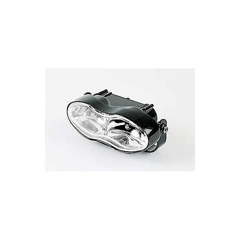 Shin Yo Fern- und Nebelscheinw., schwarz, oval, Glas klar