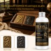 Brass Blackening Solution Kit - Fast Cold Patina for brass,