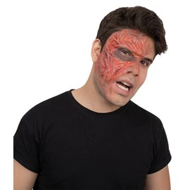 Ghoulish Productions Appliance Burned Aplicación Falsa Cara Quemada Pegatina Látex Cicatrices Quemadura Disfraz Halloween Fiestas Disfraces