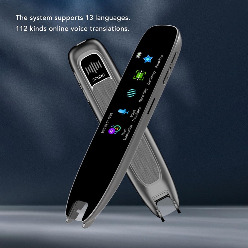 Drfeify Intelligent Translation Pen, Smart Scanner Translator Device Electronic Dictionary