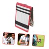 WHAMVOX Golf Score Keeping Notebook Pu Scorecard Holder Texture for
