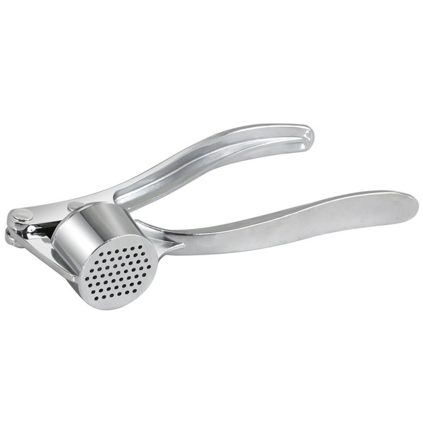 Steel Garlic Press - Ginger Crusher - Kitchen Utensil -