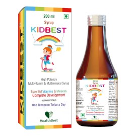 Healthbest Kidbest Jarabe Multivitaminico Niños