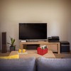 LONDO Leather Remote Control Organizer and Caddy with Tablet Slot