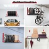 ROBLOCK Folding Tire Wheel Rack Wall Mount Multi-Tire Spare Carriers