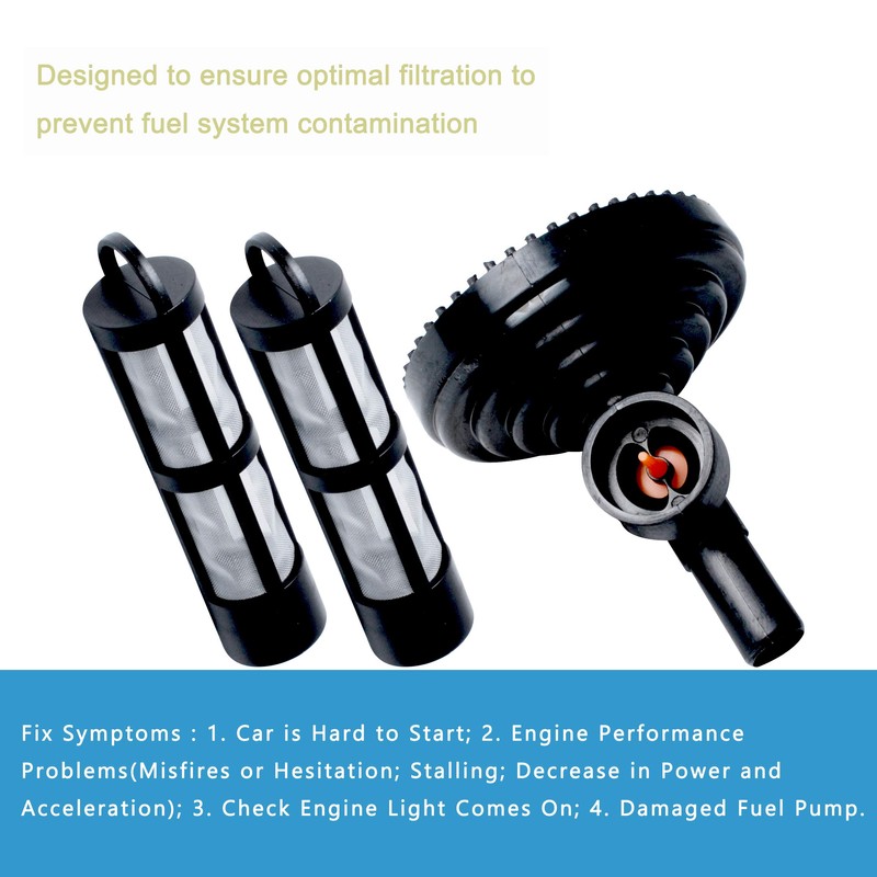 Fuel Tank Sending Unit Filter Screen Strainer and Filter Compatible
