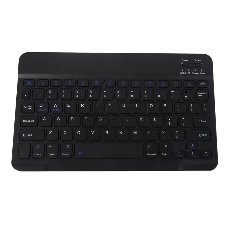 Tablet Keyboard Case Magnetic Black Detachable Trackpad TPU Case with