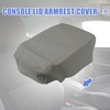 X AUTOHAUX Car Center Console Lid Armrest Seat Box Cover