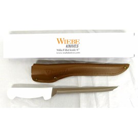 Mila 8" Fillet Knife with Sheath Fishing Knives Kitchen Tackle