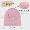 iCooBreeze Satin Hair Bonnet for Sleeping,Silky Satin Lined Sleep Cap
