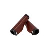 Gusti Phil A. Leather Handlebar Grip, Bicycle Handle, Brown Leather