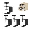 VANROUG 4 Pcs Drawer Front Installation Clamps Adjustable Drawer Fixing