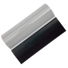 ECOmorning Mini escobilla de silicona de 4 pulgadas con hoja de agua de goma, mango antideslizante para envolturas de coche, tinte de ventana y limpieza de baño o fregadero de cocina