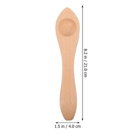 Vaguelly Wooden Musical Spoon Folk Percussion Natural Wood Sound Hand Percussion