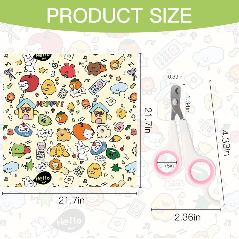 Cat Grooming Wrap, Cat Wrap for Nail Clipping, Anti-Escape Calming