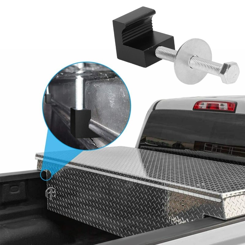 Tool Box Mounting Kit 4Pcs Set Pickup Truck Tool Box