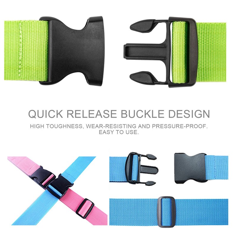 Suitcase Strap, Pack of 8, Luggage Strap, Adjustable Suitcase Strap,