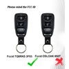Remote2program 2PCS Simple Key Keyless Entry Remote Control Replacement for