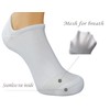 Yomandamor Men's 5 Pairs No Show Socks With Seamless Toe