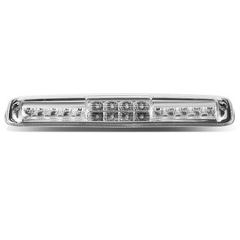 DNA MOTORING 3BL-GMC99-LED-CH Chrome Housing LED High Mount 3rd Third Brake Light [Compatible with 1999-2007 Silverado 1500-3500& Classic / 1999-2007 Sierra 1500-3500 & Classic]
