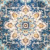 Safavieh Madison Collection MAD473M Boho Chic Medallion Distressed Area Rug,