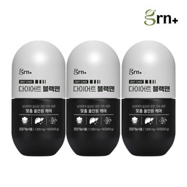 GRN Men's All-in-One Milk Thistle Diet Black Man 3EA / GRN 남성 올인원 밀크씨슬 다이어트 블랙맨 3EA