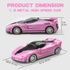 Remote Control Car, Pink RC Cars for Girls, Rechargeable RC