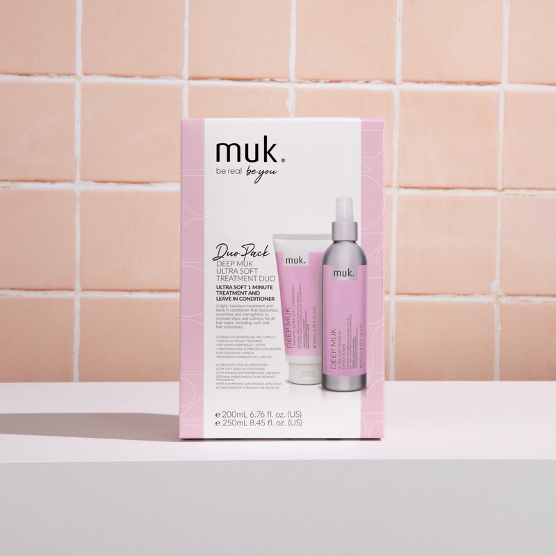Muk Deep Muk Ultra Soft Leave-in Conditioner and 1 Minute