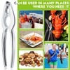 Therwen 50 Pack Nut Crackers Bulk Heavy Duty Nut Seafood
