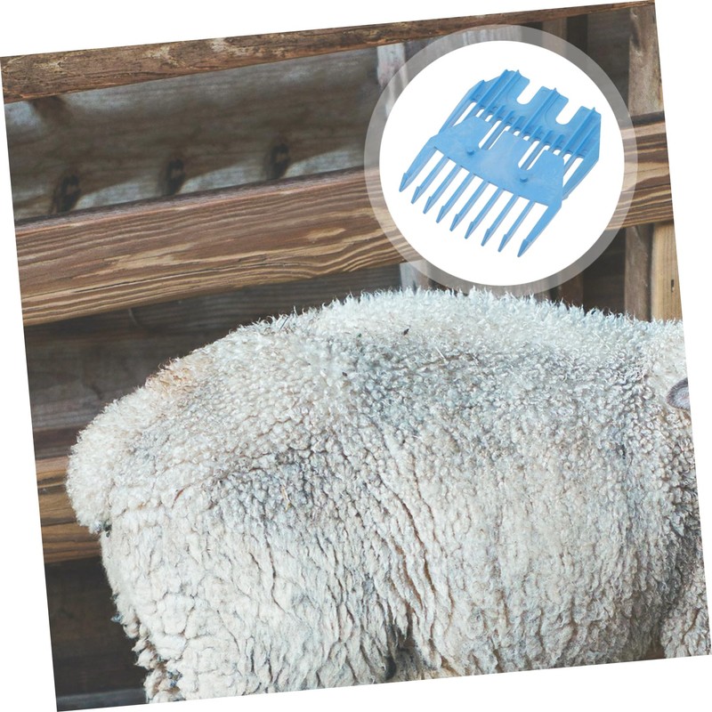 Kisangel 2pcs Sheep Shears Attachment Guard Electric Wool Shears Accessory