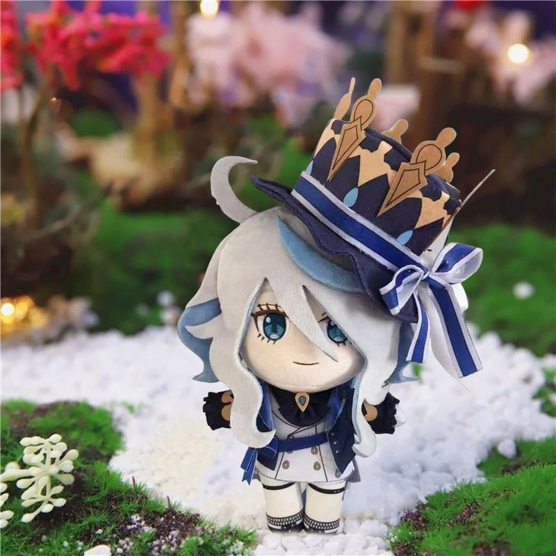 CALEMBOU Anime Plush Figure Cute Soft Stuffed Doll 8" Lyney