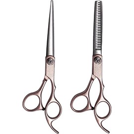 Professional Hairdressing Scissors 6.0 Inch Hairdresser Scissor Barber Hair Cutting Salon Shears,Purple,6.0 Inch Set